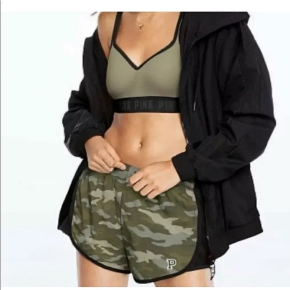 PINK Victoria's Secret Pants - PINK SPORT CAMO SHORTS NWT